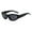 Black, variant on Women Sunglasses Block Sunlight Good Stability Burden-Free Eye Protection Hip Hop Vintage Anti-UV Decorative Photo Prop Strong Hinge Eye Wear Accessories