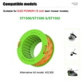 thumbnail image 3 of AS1300 Weed Eater String Trimmer Spool For EGO 15-Inch ST1500 ST1500-S,Weed Wacker String Trimmer Line 0.095" 15Ft, 3 of 9
