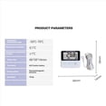 thumbnail image 4 of 2X Mini LCD Digital Probe Sensor Thermometer Water Tank Swimming Pool Refrigerator Aquarium Wine Cellar Thermometer, 4 of 6
