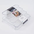 thumbnail image 4 of Mainstays Clear 4 Tier Spice Rack With Drawer, Ideal for Kitchen Storage and Organization of Spices ansd Countertop Spice Display, Added Drawer for Organization and Storage, 4 of 7
