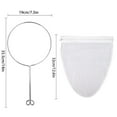 Kitchen Filter Net Hand Strainer Bathroom Cover Flat Strainers for