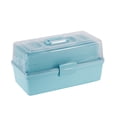thumbnail image 1 of Bearachild Caja organizadora de pastillas ABS portátil para el hogar, herramienta de gran capacidad para dormitorio, cajas de almacenamiento de Almacenamiento y organización del hogar Blanco S, 1 of 6