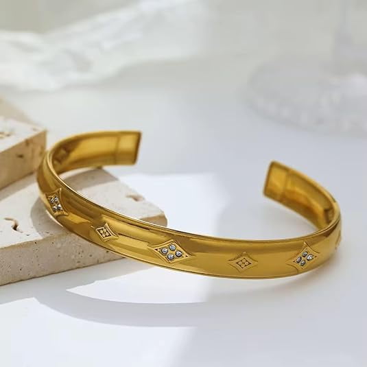 quick.simple.easy SEQ Hypoallergenic Zircon Diamond 18K Gold
