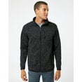 thumbnail image 2 of Burnside - Sweater Knit Jacket - 3901 - Heather Charcoal - Size: XL, 2 of 3