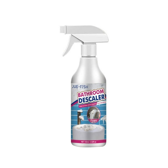 Bdday Bathtub Cleaner Bathroom Sink Cleaner Shower Glass Limescale Cleaner Stainless Steel Bathtub Stain Removal 60ml Carpet Cleaner Solution
