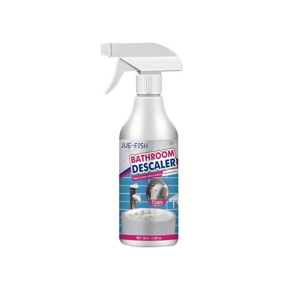 Cameland Bathroom Sink Cleaner Shower Glass Limescale Cleaner Stainless Steel Bathtub Stain Removal 60Ml