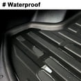 thumbnail image 5 of NS 3D Modeling Waterproof Rear Cargo Tray Trunk Floor Mat All Weather Guard Protector for CR-V 3rd Gen RE1-RE5 2007 2008 2009 2010 2011, Black, 5 of 10