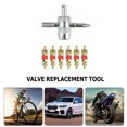 thumbnail image 3 of Reemplazo de válvula de neumático para bicicleta pieza central de vástago Ehuebsd para coche camión motocicleta herramientas de reparación removedor de núcleo 79cs, 3 of 8