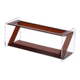 thumbnail image 2 of Soporte para control remoto multifuncional para TV, estante decorativo de acrílico Marrón, 2 of 7