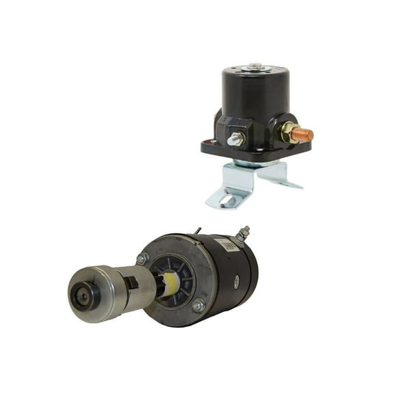 3109 Starter (w/ Drive) & Relay Solenoid Set Fits Ford/New Holland 2N 8N 9N