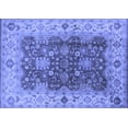 thumbnail image 1 of Ahgly Company Indoor Rectangle Oriental Blue Traditional Area Rugs, 2' x 5', 1 of 4