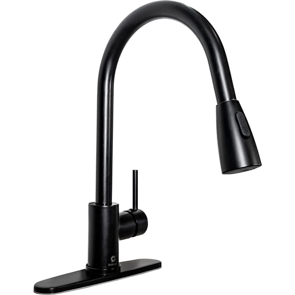 Grifo Brudermaim Dahsnü desplegable de latón sin plomo negro ORB