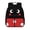 Cute Ladybug, variant on Bee Formula Print-Blue Girls Backpacks Kids Backpack Toddler Small Bookbag 13.5 Inch Preschool Kindergarten Travel Ruckpack