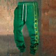 thumbnail image 4 of Men's 3D Printed St. Patrick's Day Elastic Waist Casual Sweatpants, 4 of 4