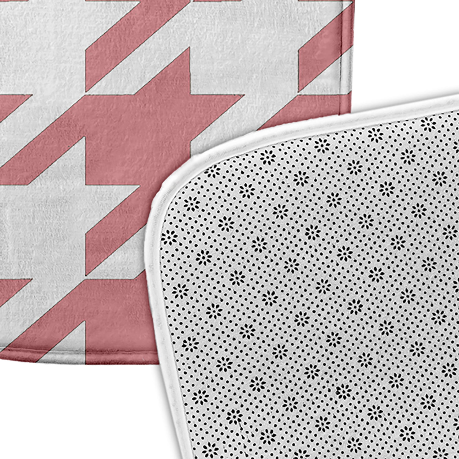 Simply Daisy Geometric Pet Feeding Mat for Dogs and Cats