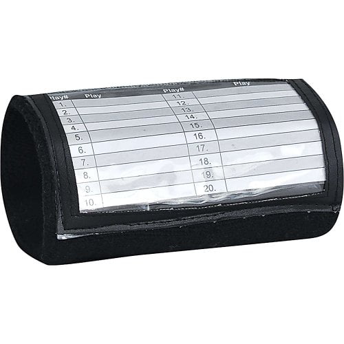 CHAMPRO Wristband Playbook Single Panel Black Youth