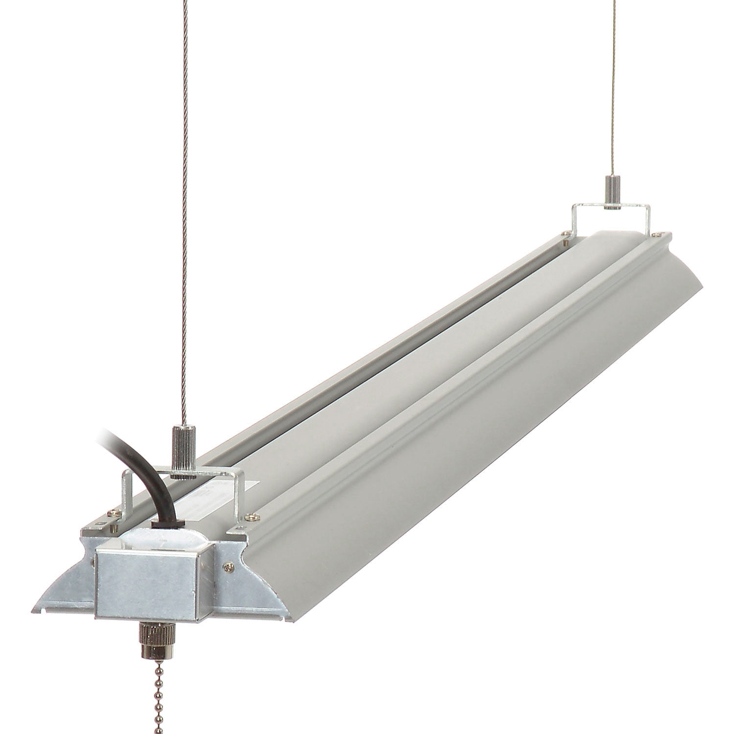 Global Industrial Aluminum LED Light Kit For Workbenches, 72"W