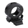 thumbnail image 2 of Soporte para linterna de casco, soporte de lámpara para instalar, diámetro de 21mm, soporte de montaje para linterna, soporte de luz para casco negro Estilo B, 2 of 8