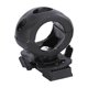 thumbnail image 2 of Soporte para linterna de casco, soporte de lámpara para instalar, diámetro de 21mm, soporte de montaje para linterna, soporte de luz para casco negro Estilo B, 2 of 8