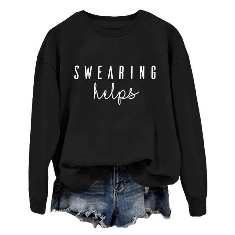 Up To 50% Off Oversized Crewneck Sweatshirt Women Helps Sweatshirt