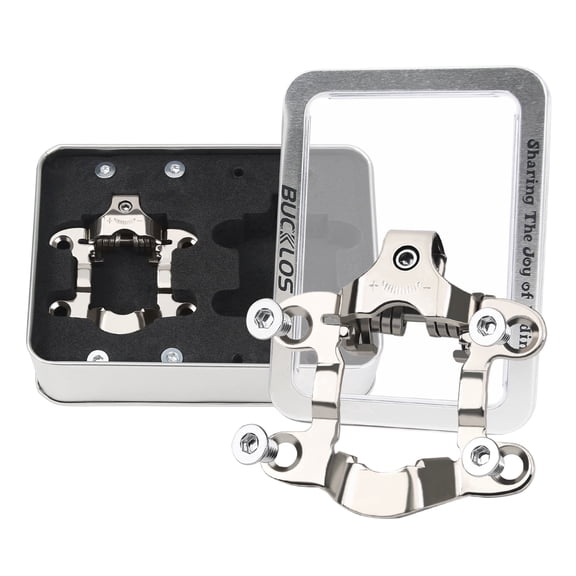 BUCKLOS SPD Adapters for Peloton Bike & Bike - Pedal,Convert Delta Pedals to SPD Clip for Shimano SPD Shoes,Indoor Exercise Bike Accessories for Friends, Family,