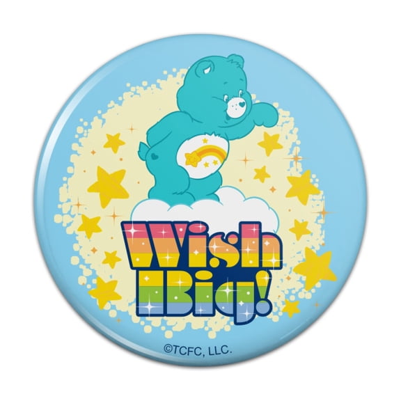 Care Bears Wish Big Kitchen Refrigerator Locker Button Magnet