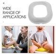 thumbnail image 3 of UPOUART Toilet Seat Cushion for Disabled 1Pack Grey Square Pads for Durable and Comfortable Use, 3 of 8