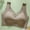 Coffee, variant on Women's Nylon,Spandex Blue nylon underwear Girls' Simple One Vest Tube Top Without Ring Small Chest Gathered Thin Sports Sleeping Bra