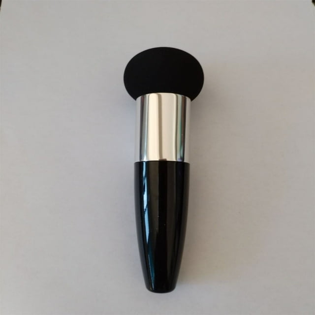 Women Fashion Head Makeup Brushes Powder Puff Beauty Cosmetic Sponge With Handle For Foundation Powder