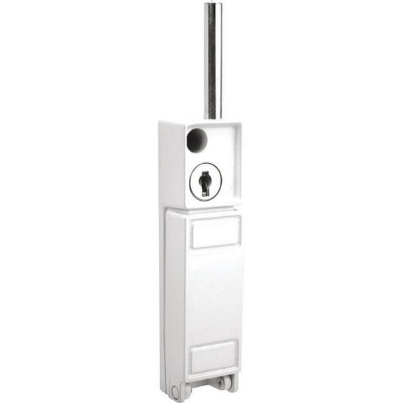 Defender Security U 9919 Keyed Deadbolt Lock, White Finish