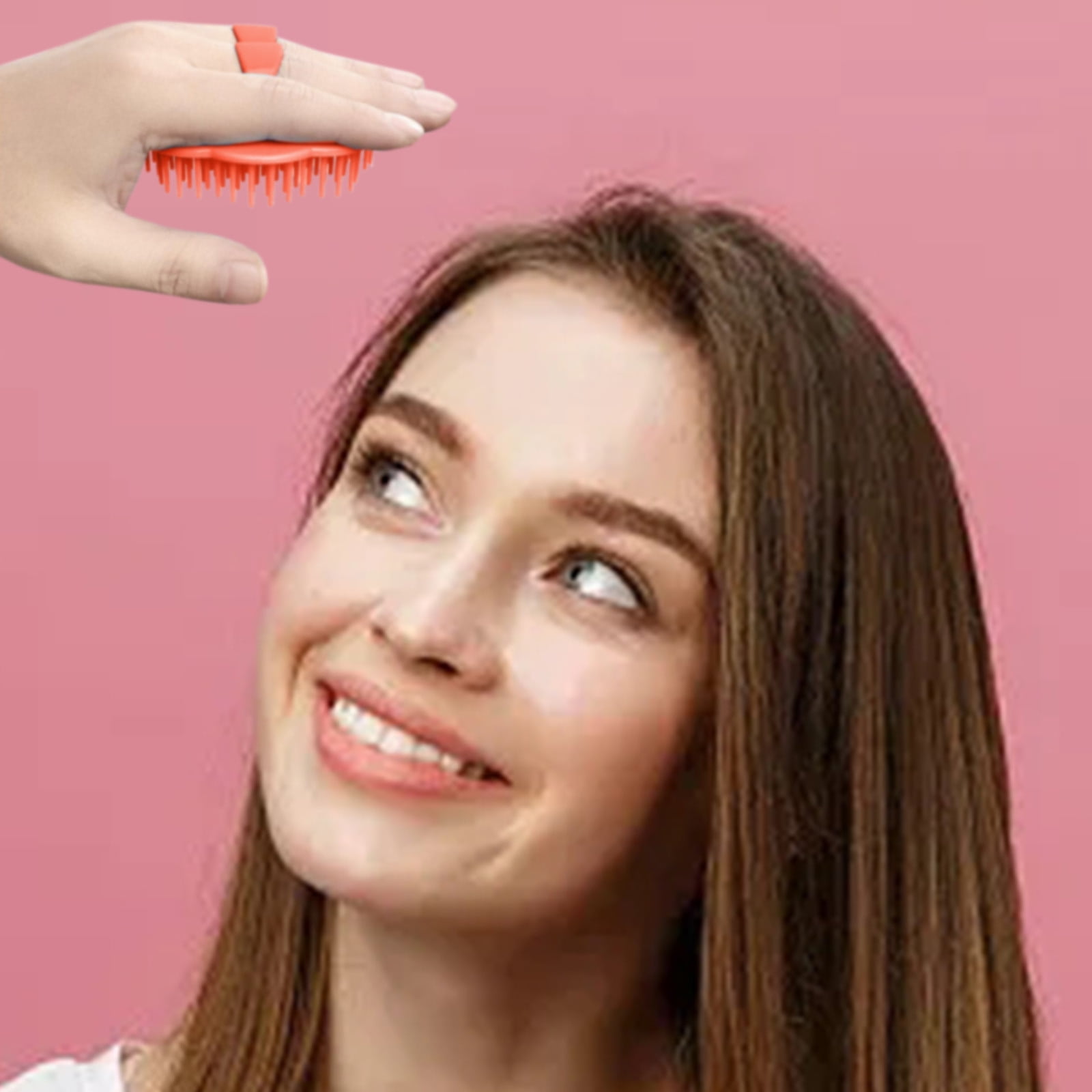 Shower Hair Brush Scalp Toddler Curly Hair Shampoo T Is for Tame Baby Brush Natural Hair Care Products Dry Easy Hair round Brush Hair Brush Massage Socking Stuff for Kids Hair Styling Head Hair
