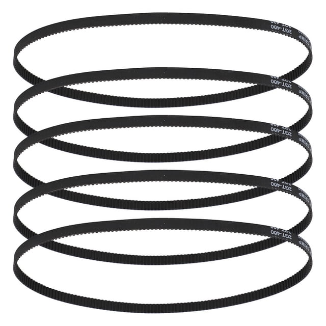 5PCs/pack 3D Printer Accessories GT2-6-400MM Rubber Closed Timing Belt Ring Synchronous Drive Belt