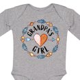 thumbnail image 4 of Inktastic Grandpas Girl- Arrow, Heart, Circle Girls Long Sleeve Baby Bodysuit, 4 of 5