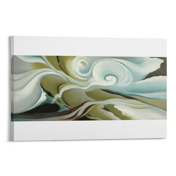 Georgia O'Keeffe Abstract Painter Painting Wall Art Poster Gifts Bedroom Prints Home Decor Hanging Picture Canvas Painting Posters 08x12inch(20x30cm)