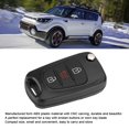 thumbnail image 2 of Khall 3 Bouton Voiture Télécommande Flip Key Fob Coque de Protection Coque pour KIA 2012 2013, Étui de Coque de Clé, Étui Porte-Clés, 2 of 8