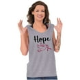 thumbnail image 5 of Breast Cancer Awareness Hope Dove Tank Top Tee Shirt Women Brisco Brands S, 5 of 6