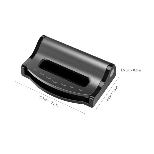 Hebilla de cinturón de seguridad de plástico para coche, tapón ajustable de seguridad, 2 uds.