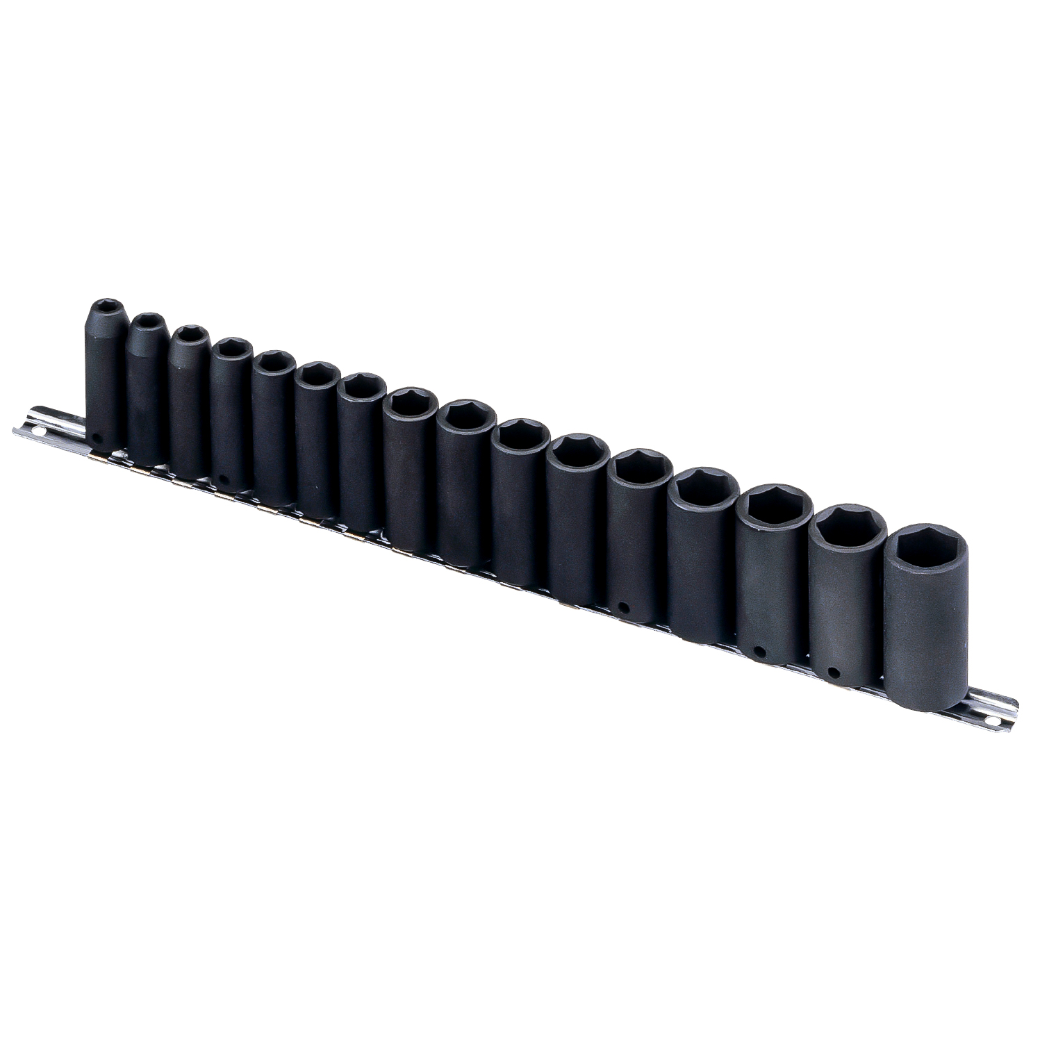 Genius Tools 16 Piece 3/8" Dr. Metric Deep Impact Socket Set - TF-316MD ...