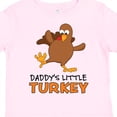 thumbnail image 4 of Inktastic Daddy's Little Turkey Boys or Girls Toddler T-Shirt, 4 of 5