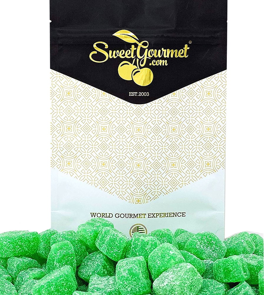 SweetGourmet Jelly Spearmint Leaves Slices Bulk Candy 15oz Walmart