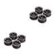 thumbnail image 1 of Ruedas Ounissouiy 4 piezas llantas control remoto 1:28 Crawler neumáticos repuesto, 1 of 6