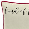 thumbnail image 2 of Jordan Manufacturing 18" x 18" Beige Land of the Free Truck Outdoor Throw Pillow (2-Pack), 2 of 8