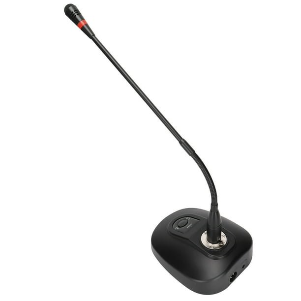 Micrófono de cuello de cisne ajustable, micrófono con cable de cuello de cisne Micrófono con cable de cuello de cisne ajustable Micrófono de computadora Salida de alta intensidad