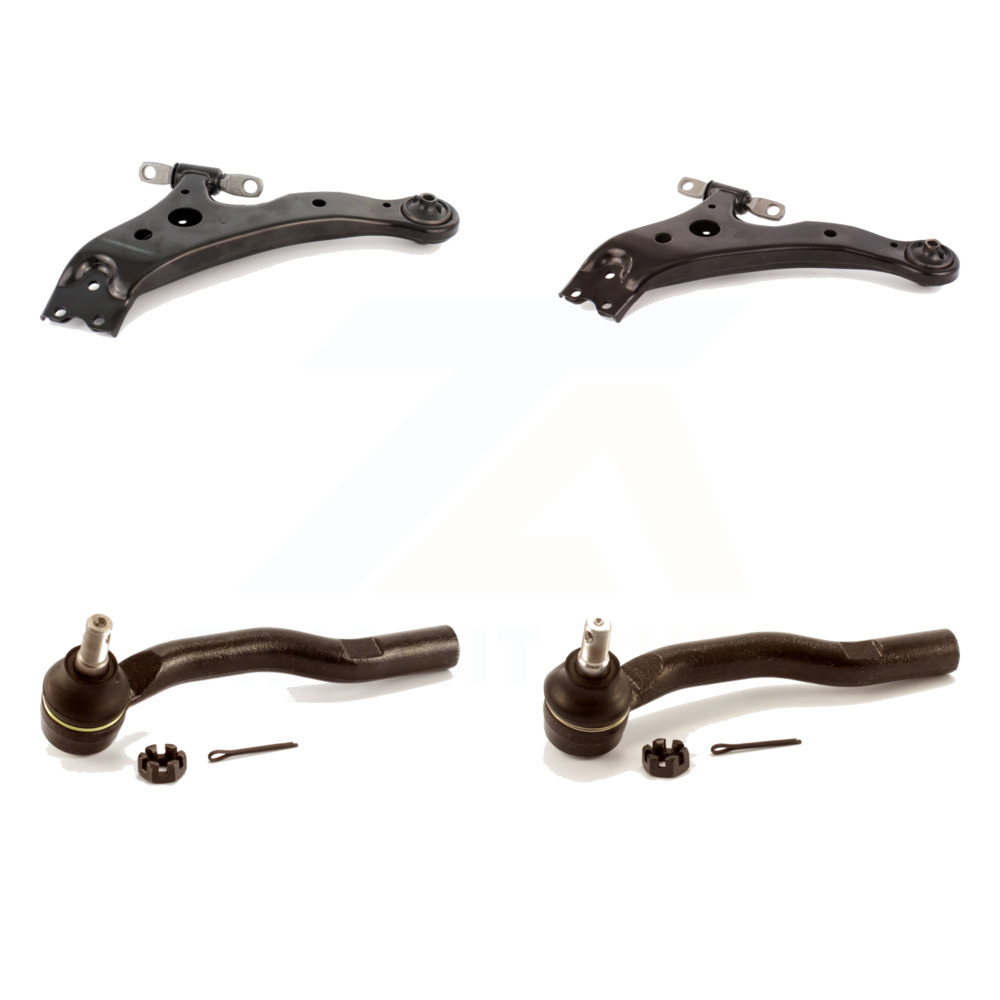 Front Outer Tie Rod End Set (Pair) - Fits Lexus, Scion, Toyota Camry, Sienna, Solara & More