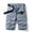 Gray, variant on Jophufed Fashion Men's Pants Pocket Zipper Buttons Solid Leisure Time Tooling Shorts Cargo Pants