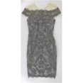 thumbnail image 1 of Tadashi Shoji Womens Embroidered Bodycon Dress gold 8, 1 of 2