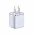 thumbnail image 1 of HEVIRGO Portable Dual USB Ports Quick Charging Wall Charger Mobile Phone Power Adapter, 1 of 10