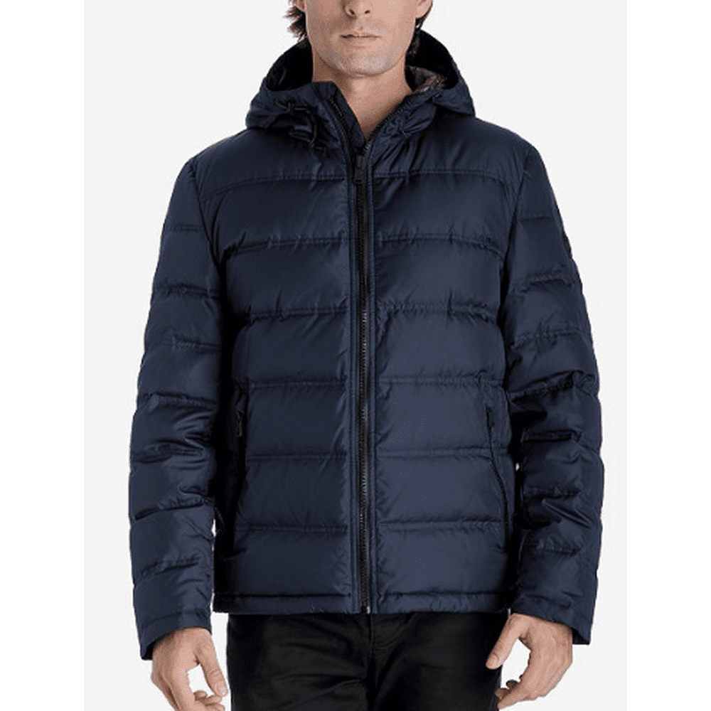 Michael Kors - Michael Kors Men's Midnight Blue Down Jacket, Size XL ...