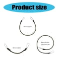 thumbnail image 5 of SIEYIO 5Pcs Bungee Cords with Hook, 30cm/60cm/90cm/120cm Long Luggage Strap with Carabiner Hook Tension Rope Expander with Hook, 5 of 13