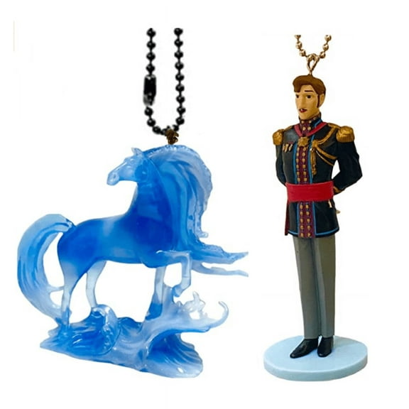Nokk Elsa’s Horse 4” & King Agnarr Pvc Keychain Dangler Ornament Figure Frozen